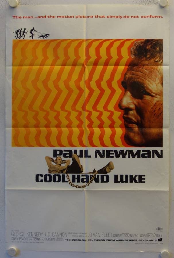 Cool Hand Luke original release US Onesheet movie poster